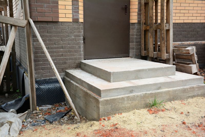 Concrete Steps Construction
