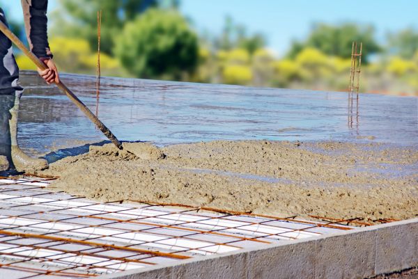 Cement Slab Laying in Elgin