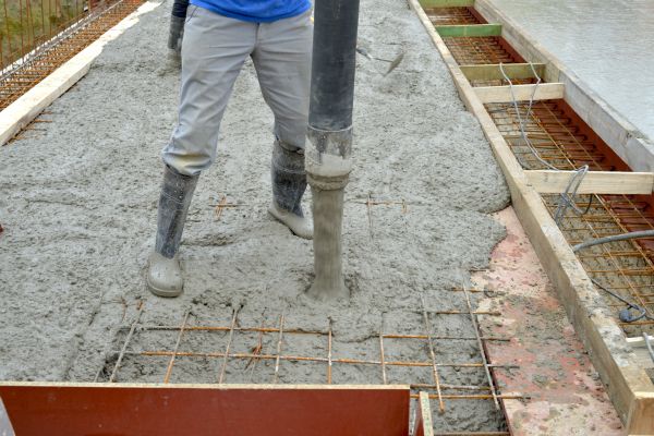 Concrete Base Construction in Elgin