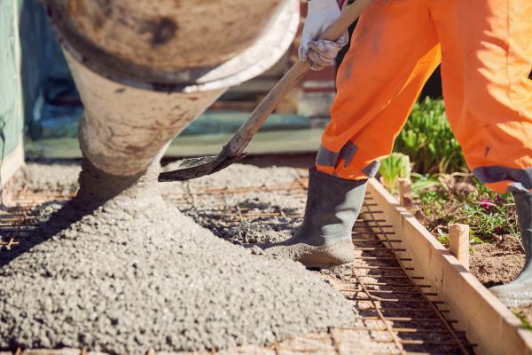 Poured Concrete Installation in Elgin