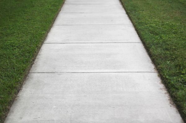 Concrete Path Installation in Elgin