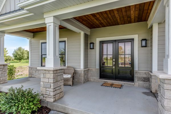 Concrete Porch Construction in Elgin