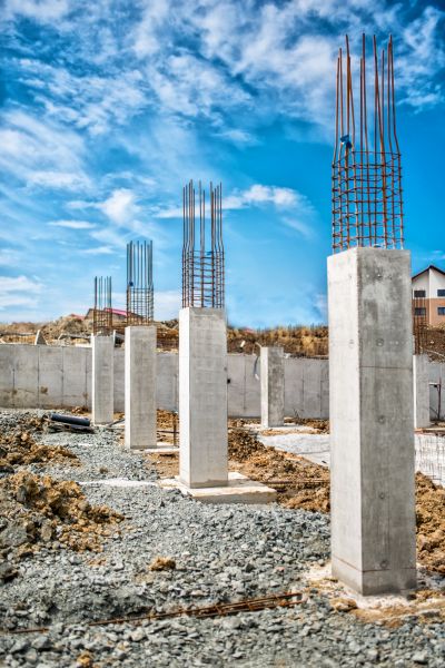 Concrete Footer Pouring in Elgin