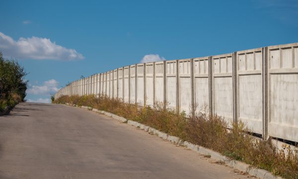 Cement Fence Installation in Elgin