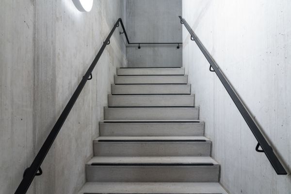 Cement Staircase Installation in Elgin