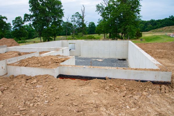 Basement Foundation Pouring in Elgin
