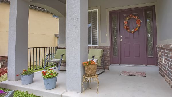 Porch Concrete Laying in Elgin