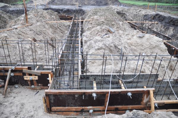 House Footing Construction in Elgin