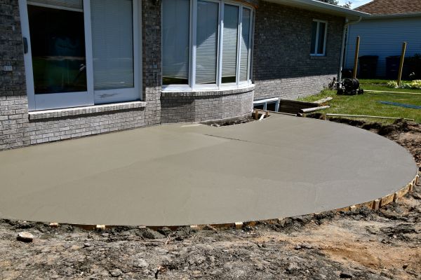 Deck Concrete Construction in Elgin