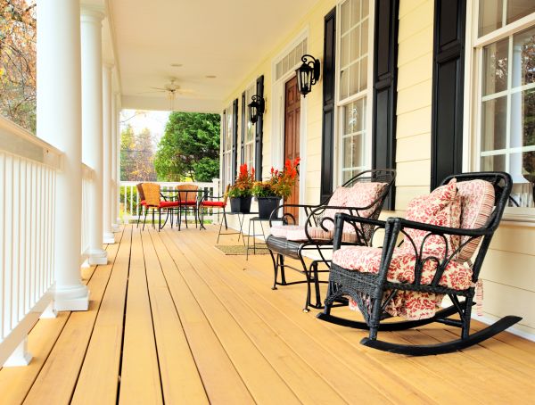 Front Porch Renovation in Elgin