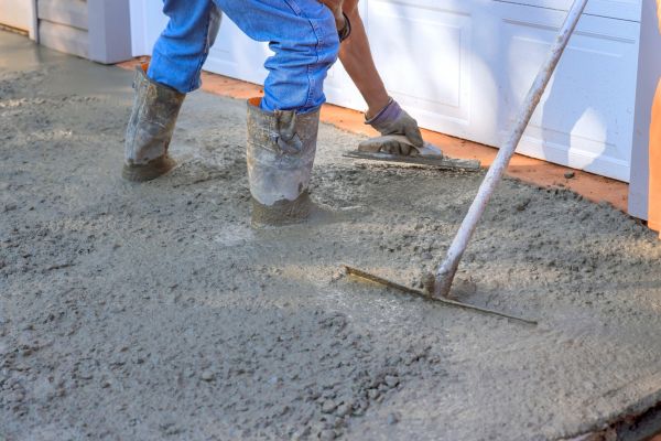 Driveway Slab Construction in Elgin