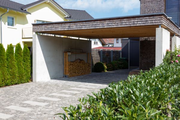 Carport Pad Construction in Elgin