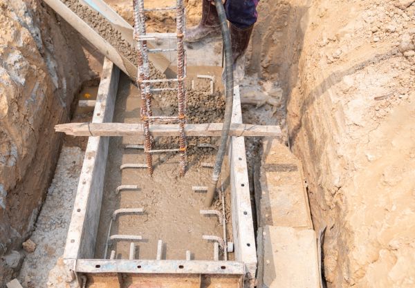 Cement Foundation Pouring in Elgin