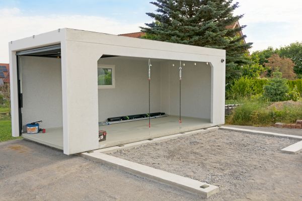 Garage Foundation Installation in Elgin