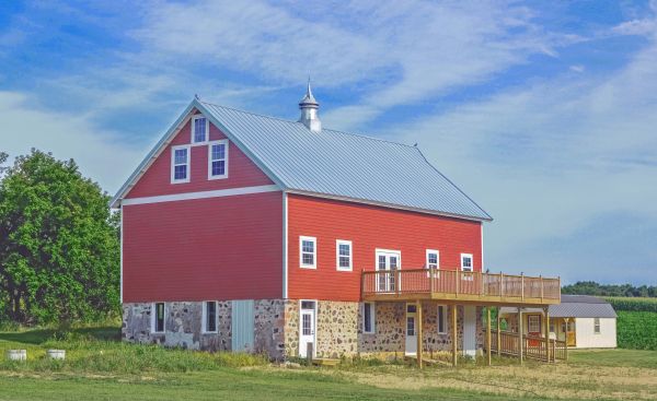 Barn Foundation Pouring in Elgin