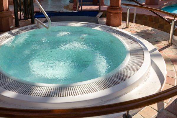 Hot Tub Patio Construction in Elgin