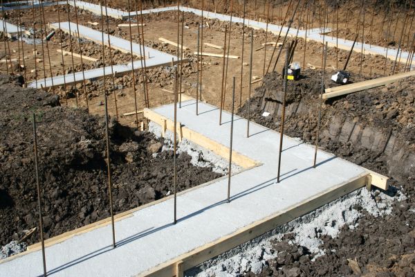 Cost of Footing Construction in Elgin