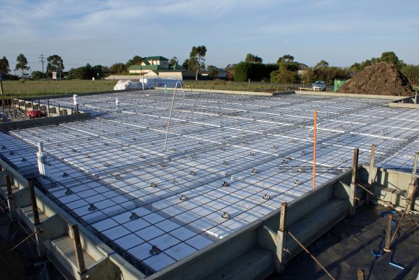 Barn Pad Construction in Elgin