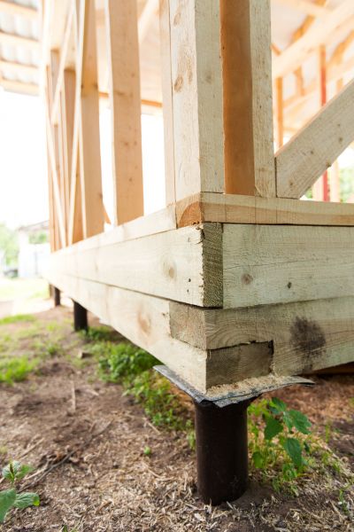 Barn Footing Construction in Elgin