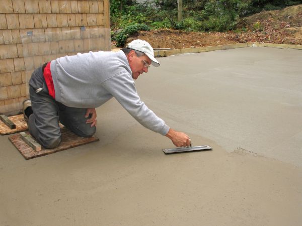 Porch Slab Installation in Elgin
